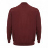 Maglia a collo alto in cashmere bordeaux - IT56 - 3XL