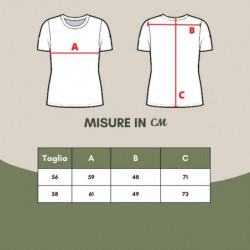 T-shirt azzurra in misto seta - IT56 - XXL