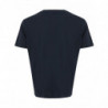 T-shirt Blu in Misto Seta - IT58 - 3XL