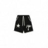 Pantaloncini in acrilico nero - M