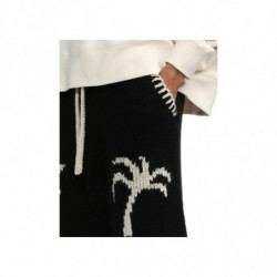 Pantaloncini in acrilico nero - M