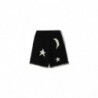 Pantaloncini in acrilico nero - M