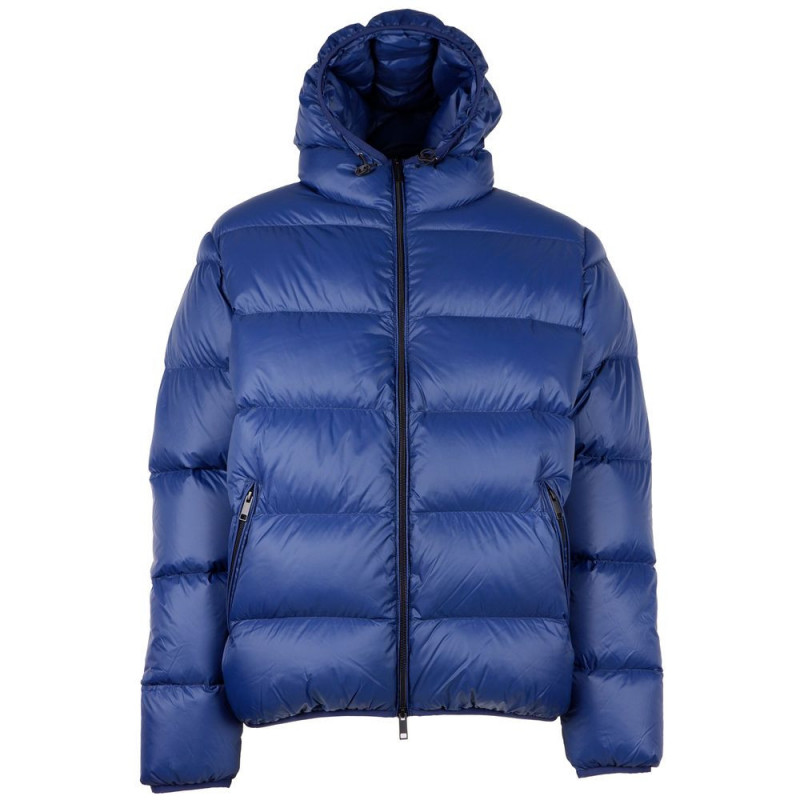 Giacca in nylon blu - L