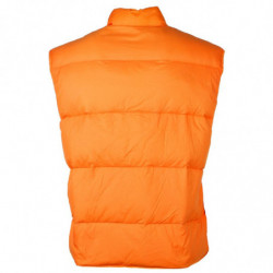 Gilet in nylon arancione - L