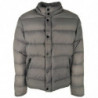 Giacca in nylon grigio - L
