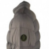 Giacca in nylon grigio - L