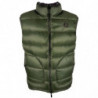 Gilet in nylon verde - L