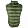 Gilet in nylon verde - L