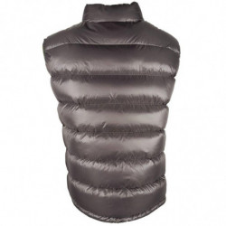 Gilet in nylon verde - L