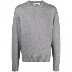 Maglione di lana grigia - S
