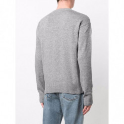 Maglione di lana grigia - S