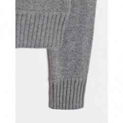 Maglione di lana grigia - S