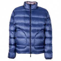 Giacca in nylon blu - L