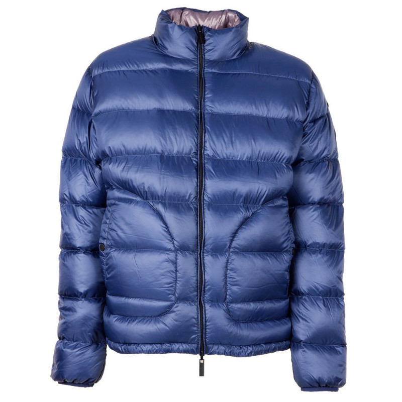 Giacca in nylon blu - L