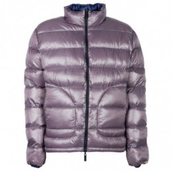 Giacca in nylon blu - L