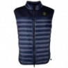 Gilet in nylon blu - L