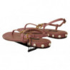 Scarpe sandali in pelle con logo DG Amore rosa - EU36/US5.5