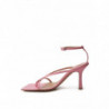 Sandalo 'Stretch' in nappa rosa - EU38/US8