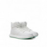 Sneakers alte bianche 'a cuscino'. - EU42/US9