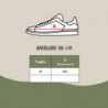 Sneakers alte bianche 'a cuscino'. - EU42/US9