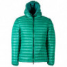 Giacche e cappotto in nylon verde - M