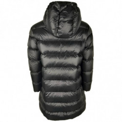 Piumino lungo Centogrammi Chic in nero - M