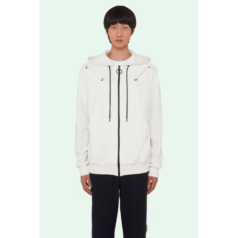 Felpa in cotone Off-White x Andre Walker - L