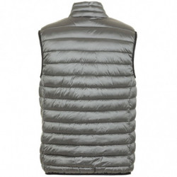 Gilet in poliestere grigio - L