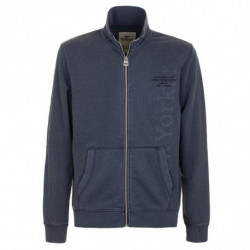 Maglione in cotone blu - XL