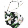 Bikini da spiaggia top costume da bagno nero Lily Halter - IT3 - M
