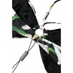 Bikini da spiaggia top costume da bagno nero Lily Halter - IT3 - M