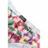 Bikini da spiaggia con fondo floreale multicolore - IT4 - L