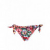Bikini da spiaggia con fondo floreale multicolore - IT4 - L