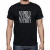 T-shirt maglietta No Pirlo No Party Juventus - Colore Nero - Taglia XL
