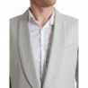 Abito slim fit in 2 pezzi di lana e seta argento - IT54 - XL