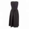 Abito lungo nero decorato stile principessa - IT40