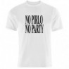 T-shirt maglietta No Pirlo No Party Juventus - Colore Bianco - Taglia S