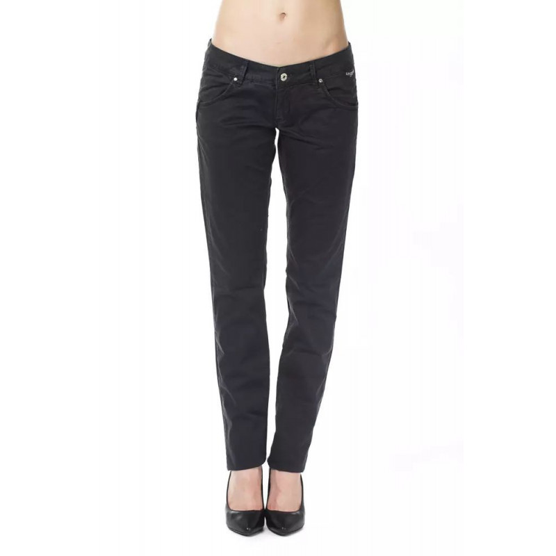Jeans e pantaloni in cotone blu - W48