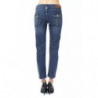 Jeans e pantaloni in cotone azzurro - W30