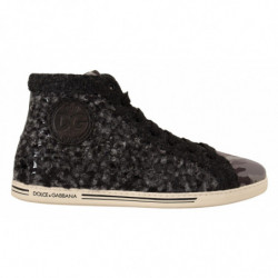 Sneakers alte in cotone...