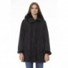 Elegante giacca reversibile con cappuccio - M