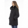 Elegante giacca reversibile con cappuccio - M