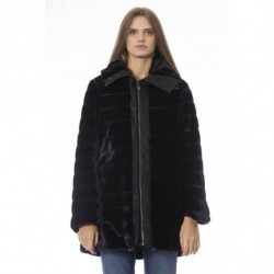 Elegante giacca reversibile con cappuccio - M