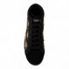 Sneakers alte in cotone lana marrone beige - EU44/US11