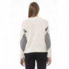 Elegante maglione in misto cashmere con scollo a barchetta - XL