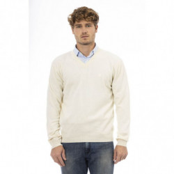 Maglione in lana con scollo...