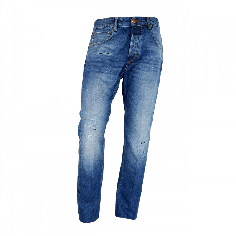 Jeans e pantaloni in cotone blu - W32
