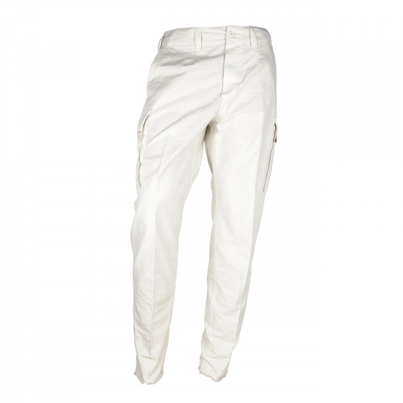 Jeans e pantaloni bianchi in cotone 97,5%. - W32