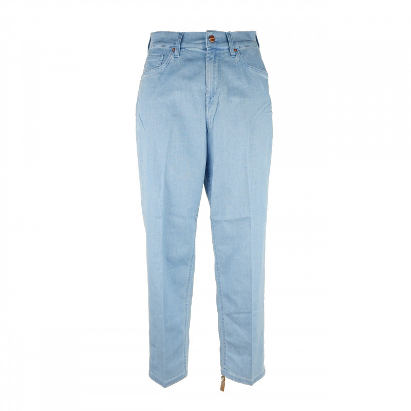 Jeans e pantaloni in cotone azzurro - W29