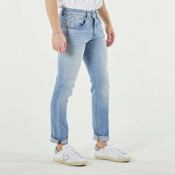 Jeans e pantaloni in cotone azzurro - W38